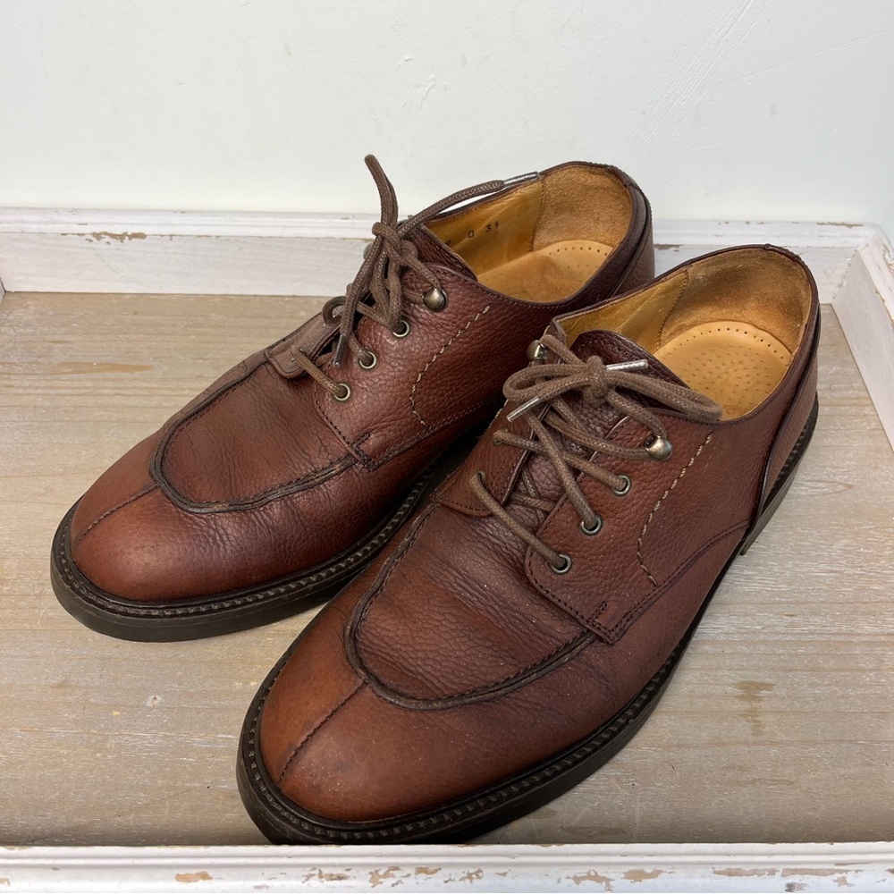 Cole Haan Brown Leather Oxfords